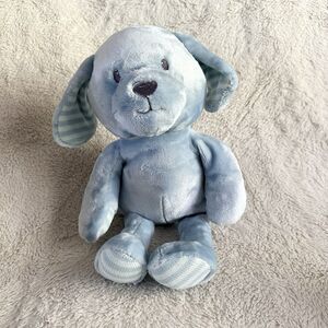 Little Miracles Costco Blue Puppy Dog 14" Stuffed Animal Toy Baby Lovey